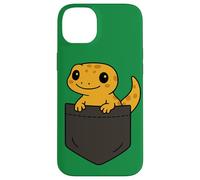 Art de poche amusant avec un gecko, un amoureux des reptiles, un joli lézard Coque pour iPhone 14 Plus