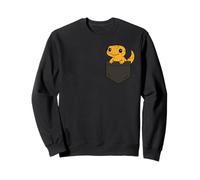 Art de poche amusant avec un gecko, un amoureux des reptiles, un joli lézard Sweatshirt
