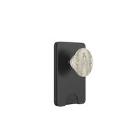 Art de prière catholique de la Vierge Marie Florale avec Une grâce paisible PopSockets PopWallet pour MagSafe