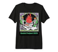 Art de Protestation du Projet Anti-Censure 2025 T-Shirt Haut de Gamme