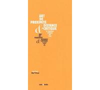 Art De Proximité Et Distance Critique
