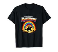 Art de Ride Into The Rainbow Unicorn Wrangler T-Shirt