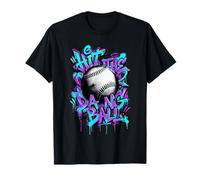 Art de Rue de Baseball Hit The Dang Ball T-Shirt