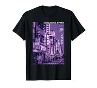 Art de Rue rétro Cyberpunk des Tokyo Nights T-Shirt