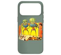 Art de Science-Fiction Classique Aliens Attack Theater Coque pour iPhone 17 Pro Max