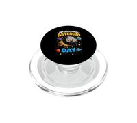 Art de Sensibilisation aux Sciences spatiales de la journée Internationale des astéroïdes PopSockets PopGrip pour MagSafe