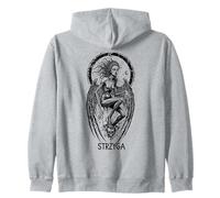 Art de sorcière Gothique Slavic Vampire Demon Strzyga Sweat à Capuche