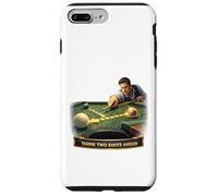Art de stratégie de Billard Think Two Shots Ahead Coque pour iPhone 7 Plus/8 Plus