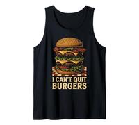 Art de Style Graphique I Can't Quit Burgers Débardeur