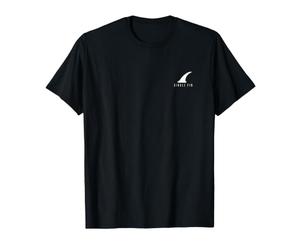 Art de Surf Minimaliste Longboard Simple aileron T-Shirt