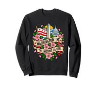 Art de Tatouage en Fleur de Cerisier de la Capitale Nationale à Washington DC Sweatshirt
