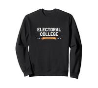 Art de Typographie Politique rétro Universitaire Sweatshirt