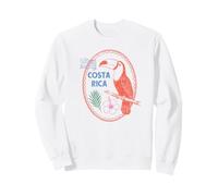 Art de Voyage de Vacances avec Oiseaux dans la forêt Tropicale de Toucan du Costa Rica Sweatshirt
