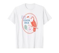 Art de Voyage de Vacances avec Oiseaux dans la forêt Tropicale de Toucan du Costa Rica T-Shirt