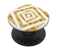 Art Déco Design Abstrait étourdi PopSockets PopGrip Adhésif