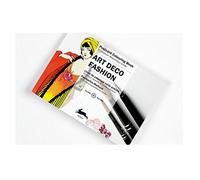 Art Deco Fashion: Postcard Colouring Book