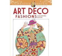 Art Deco Fashions Adult Coloring Book