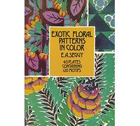 Art Deco Floral Patterns in Full Color