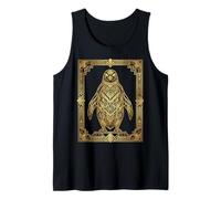 Art Deco Penguin Geometric Stylized Design Débardeur