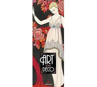 Art Deco Poster-Kalender 2026 | Stilvoller Kunst-Kalender im schlanken Hochformat (24x66 cm) | Mit Illustrationen von Georg Barbier & Co.