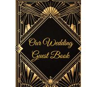 Art Deco Wedding Guest Book: 1920s wedding decor