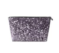 Art décoratif Brillant à Paillettes Scintillantes pour Dame à la Lavande, Trousse de Toilette Trousse de Maquillage Sac à cosmétiques Trousse de Toilette de Voyage Portable