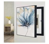 Art DéCoratif Pour BoîTiers De Compteurs éLectriques, Couvercle De BoîTier De Disjoncteur Sans Trou, DéCoration Murale à Rabat(E,50x60cm)