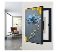 Art DéCoratif Pour BoîTiers De Compteurs éLectriques, Couvercle De BoîTier De Disjoncteur Sans Trou, DéCoration Murale à Rabat(A,60x80cm)