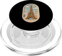 Art découpé des Monuments de Paris PopSockets PopGrip pour MagSafe