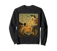Art d'enlèvement d'OVNI de Soucoupe Volante Sumo Onsen Sweatshirt