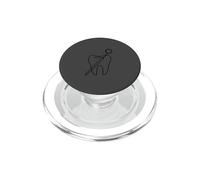 Art Dentaire Mignon de Bureau Dentaire PopSockets PopGrip pour MagSafe