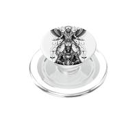Art d'équilibre divinité Faucon égyptien céleste PopSockets PopGrip pour MagSafe