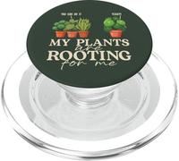 Art des Amoureux des Plantes « Mes Plantes s'enracinent pour Moi » PopSockets PopGrip pour MagSafe