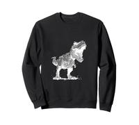 Art des Dinosaures T-Rex rugissants Sweatshirt
