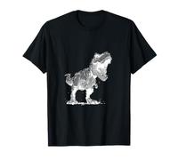 Art des Dinosaures T-Rex rugissants T-Shirt