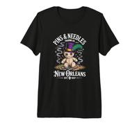 Art des épingles et Aiguilles Mystical Voodoo Doll de la Nouvelle-Orléans T-Shirt Haut de Gamme