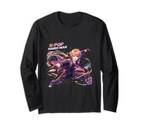 Art des idoles de l'anime K-Pop Power Move Manche Longue