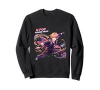 Art des idoles de l'anime K-Pop Power Move Sweatshirt