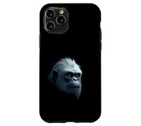 Art des légendes de la Montagne avec Visage de yéti et de créature enneigée Coque pour iPhone 11 Pro