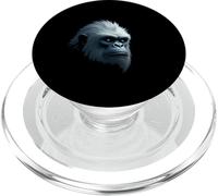 Art des légendes de la Montagne avec Visage de yéti et de créature enneigée PopSockets PopGrip pour MagSafe