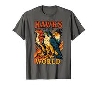 Art des Oiseaux de fauconnerie Hawks of The World T-Shirt