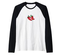 Art des poivrons Rouges épicés Manche Raglan