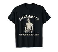 Art d'escalade vintage All Crakked Up & Nowhere to Climb T-Shirt