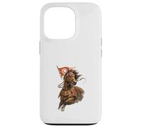 Art d'esprit de Combat de Cheval de Guerre Coque pour iPhone 13 Pro