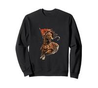 Art d'esprit de Combat de Cheval de Guerre Sweatshirt
