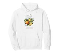 Art d'été sicilien Vintage Citron sicilien Sweat à Capuche