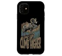 Art d'extérieur Vintage en Pleine Nature en Forme de Mouflon d'Amérique Coque pour iPhone 11