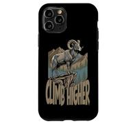 Art d'extérieur Vintage en Pleine Nature en Forme de Mouflon d'Amérique Coque pour iPhone 11 Pro