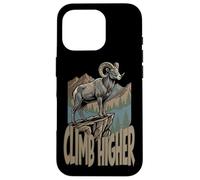 Art d'extérieur Vintage en Pleine Nature en Forme de Mouflon d'Amérique Coque pour iPhone 16 Pro