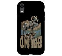 Art d'extérieur Vintage en Pleine Nature en Forme de Mouflon d'Amérique Coque pour iPhone XR